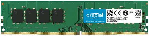 Модуль памяти DIMM 16Gb DDR4 PC25600 3200MHz Crucial (CB16GU3200) 11758972