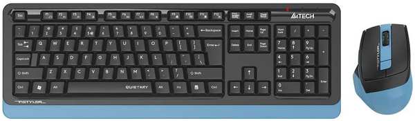 Клавиатура+мышь A4Tech Fstyler FGS1035Q Black/Blue 11758975