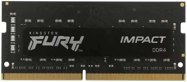 Модуль памяти SO-DIMM DDR4 16Gb PC21300 2666Mhz Kingston Fury Impact (KF426S16IB/16)