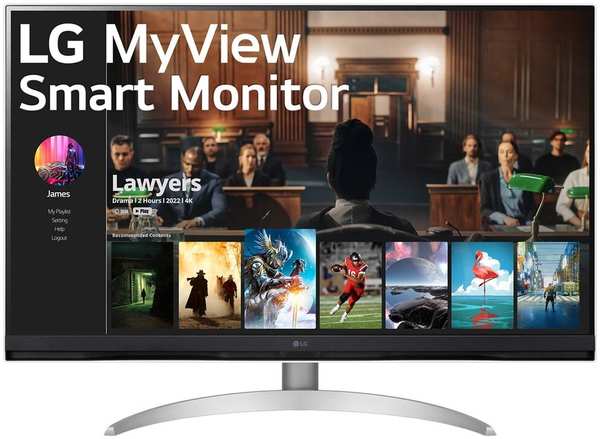 Монитор 32″LG MyView Smart monitor 32SQ700S-W VA 3840x2160 5ms HDMI, USB Type-C 11759405