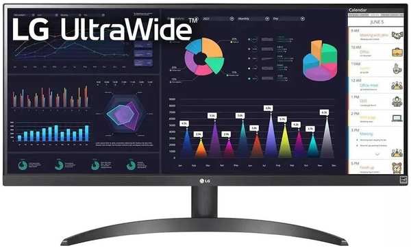 Монитор 29″LG UltraWide 29WQ500-B IPS 2560x1080 5ms HDMI, DisplayPort