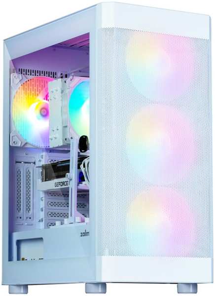 Корпус ATX Miditower Zalman i4 TG White 11759454