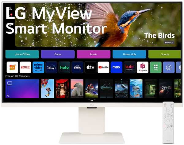 Монитор 32″LG MyView Smart monitor 32SR83U-W IPS 3840x2160 5ms HDMI, USB Type-C