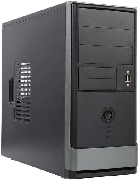 Корпус ATX Miditower INWIN EAR-002 600W PM-600ATX-F Black/Graphite 11759620