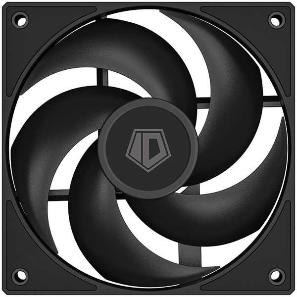 Вентилятор 120x120 ID-Cooling AS-120-K PWM Black Ret 11759695