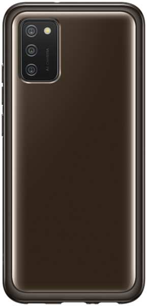 Чехол для Samsung Galaxy A02s SM-A025F Soft Clear Cover черный 11760504