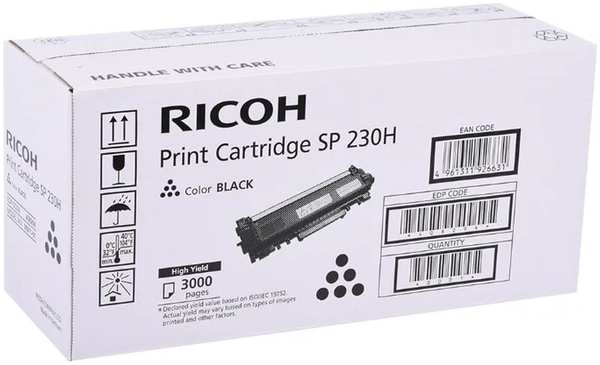Картридж Ricoh SP 230H для SP230DNw/SP230SFNw (3000стр)