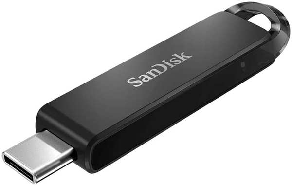 USB Flash накопитель 128GB SanDisk CZ460 Ultra (SDCZ460-128G-G46) USB Type C Черный 11762233