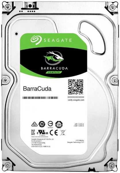 Внутренний жесткий диск 3,5″8Tb Seagate (ST8000DM004) 256Mb 5400rpm SATA3 Barracuda