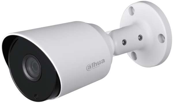 Камера видеонаблюдения Dahua DH-HAC-HFW1200TP-0280B 2.8-2.8мм HD-CVI HD-TVI цветная корп.:белый 11765552