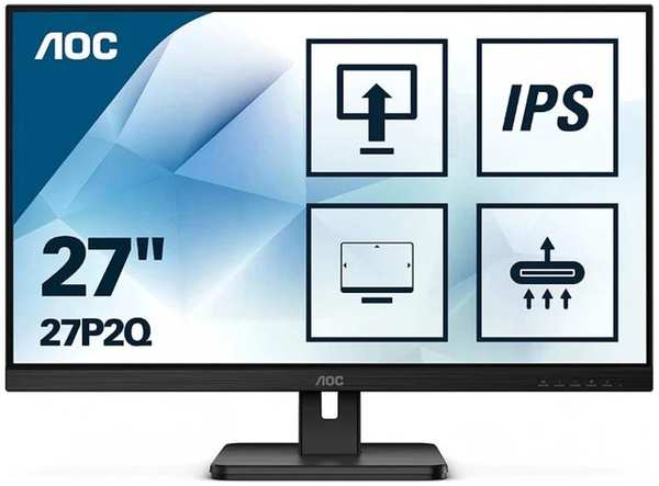 Монитор 27″AOC 27P2Q IPS 1920x1080 4ms HDMI, DisplayPort, DVI, VGA