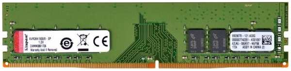 Модуль памяти DIMM 16Gb DDR4 PC21300 2666MHz Kingston (KVR26N19S8/16) 11768329