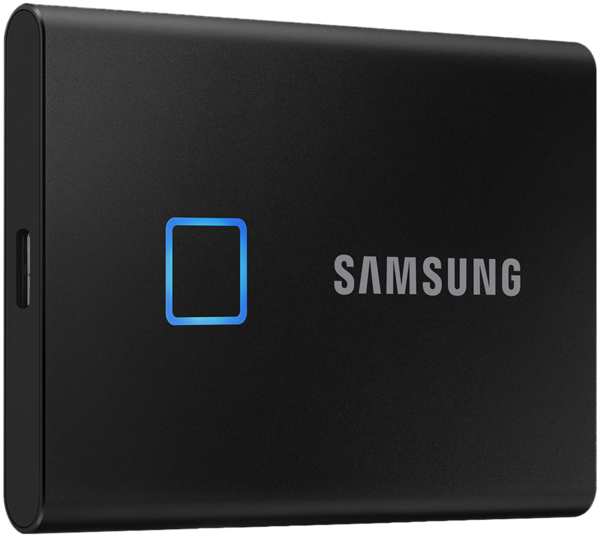 Внешний SSD-накопитель 2Tb Samsung T7 Touch MU-PC2T0K/WW (SSD) USB 3.2 Type C Черный 11769175