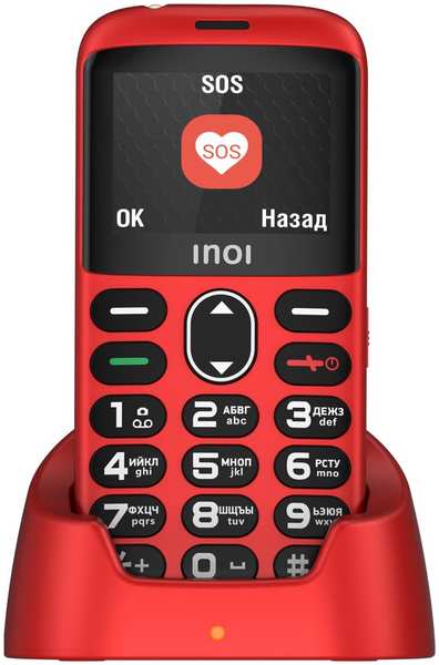 Мобильный телефон Inoi 118B Red 11772202