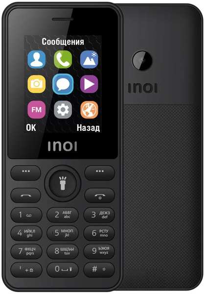 Мобильный телефон Inoi 109 Black 11772206