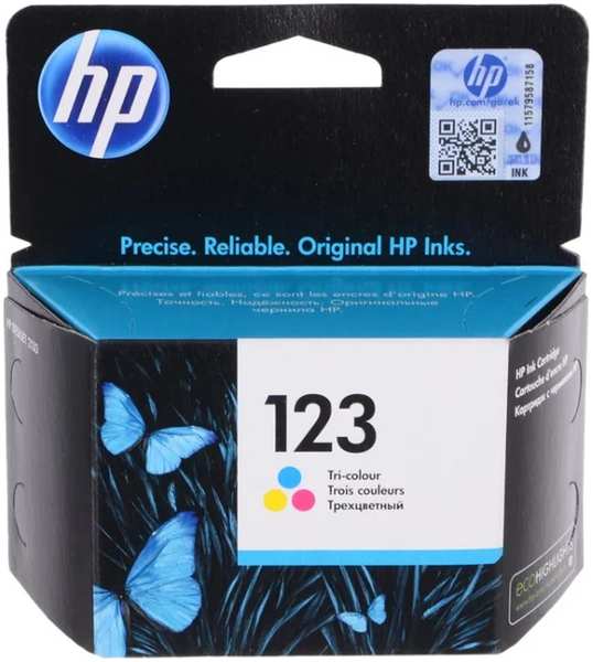 Картридж HP F6V16AE №123 Color для DJ 2130 11772889
