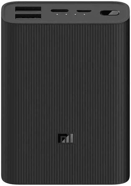 Внешний аккумулятор Xiaomi Mi Power Bank 3 Ultra compact 10000 mAh, черный 11774193