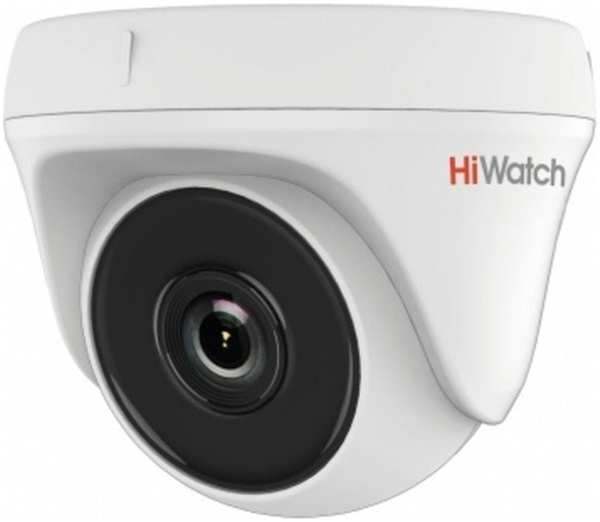 Камера видеонаблюдения Hikvision HiWatch DS-T133 2.8-2.8мм HD-TVI цветная корп.:белый 11774427