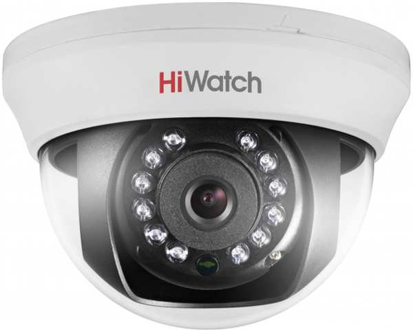 Камера видеонаблюдения Hikvision HiWatch DS-T101 2.8-2.8мм HD-TVI цветная корп.:белый 11774471