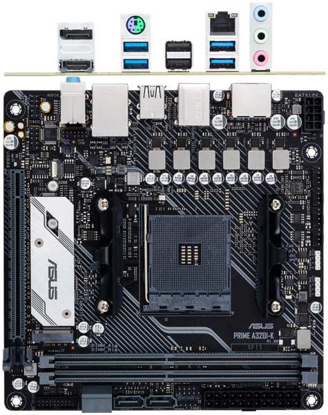 Материнская плата ASUS Prime A320I-K A320 Socket AM4 2xDDR4, 4xSATA3, RAID, 1xM.2, 1xPCI-E16x, 4xUSB3.2, HDMI, DP, Glan, mini-ITX 11775848