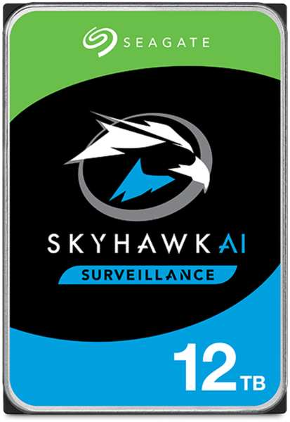 Внутренний жесткий диск 3,5″12Tb Seagate (ST12000VE001) 256Mb 7200rpm SATA3 Surveillance SkyHawk AI 11776559