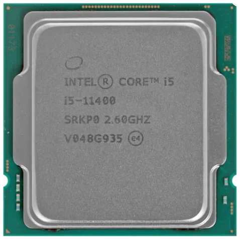 Процессор Intel Core i5-11400, 2.6ГГц, (Turbo 4.4ГГц), 6-ядерный, L3 12МБ, LGA1200, OEM 11777354