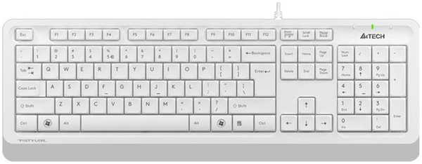 Клавиатура A4Tech Fstyler FK10 White/Grey 11782171