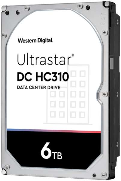 Western Digital Внутренний жесткий диск 3,5″6Tb WD (HUS726T6TAL5204 0B36047) 256Mb 7200rpm SAS Ultrastar DC HC310 11783014