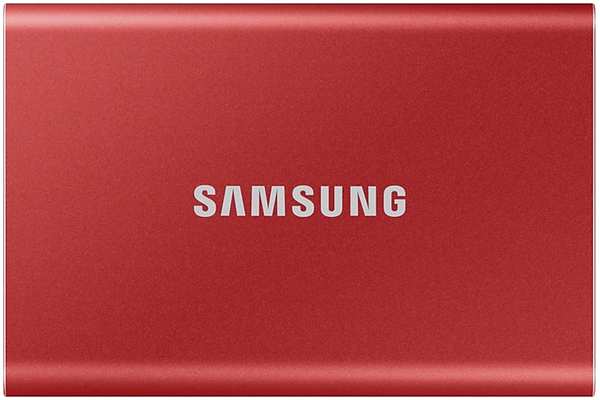 Внешний SSD-накопитель 1Tb Samsung T7 MU-PC1T0R/WW (SSD) USB 3.2 Type C Красный 11783671