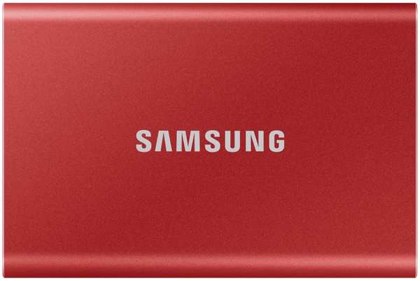 Внешний SSD-накопитель 500Gb Samsung T7 MU-PC500R/WW (SSD) USB 3.2 Type C Красный 11783673