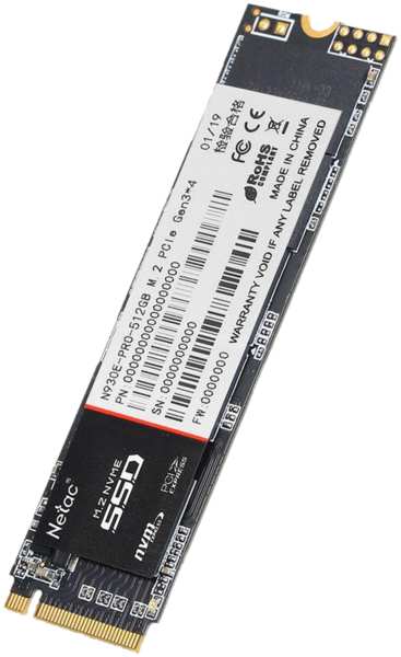 Внутренний SSD-накопитель 512Gb Netac N930E Pro NT01N930E-512G-E4X M.2 2280 PCIe NVMe 3.0 x4 11785516