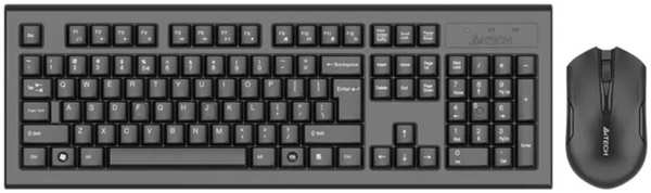 Клавиатура+мышь A4Tech 3000NS Black 11790123