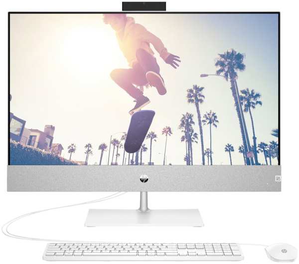 Моноблок HP Pavilion I 27-ca1041ci 27″FullHD Core i3 12100T/8Gb/256Gb SSD/Kb+m/DOS White 11791069