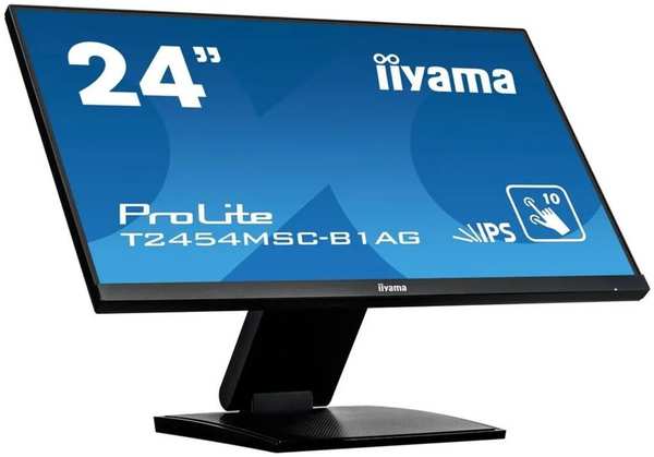 Iiyama Монитор 24″liyama T2454MSC-B1AG IPS Touch 1920х1080 4ms HDMI, VGA