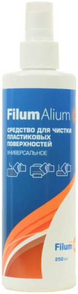Спрей Filum Alium CLN-S25OP для очистки пластиковых поверхностей, 250 мл 11791435