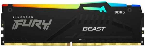 Модуль памяти DIMM 32Gb DDR5 PC44800 5600MHz Kingston Fury Beast RGB Black (KF556C40BBA/32) 11794209