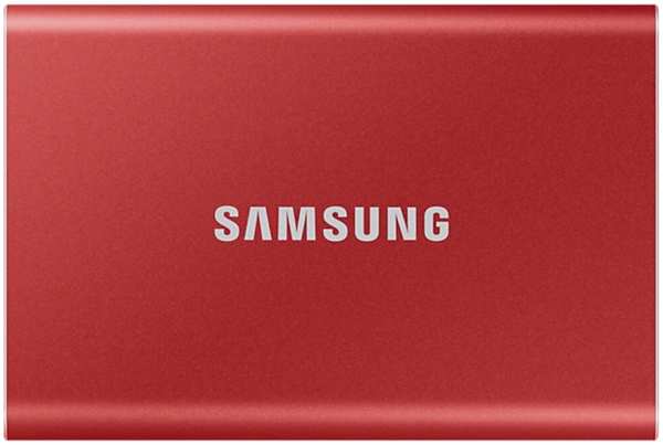 Внешний SSD-накопитель 2Tb Samsung T7 MU-PC2T0R/WW (SSD) USB 3.2 Type C Красный 11794322