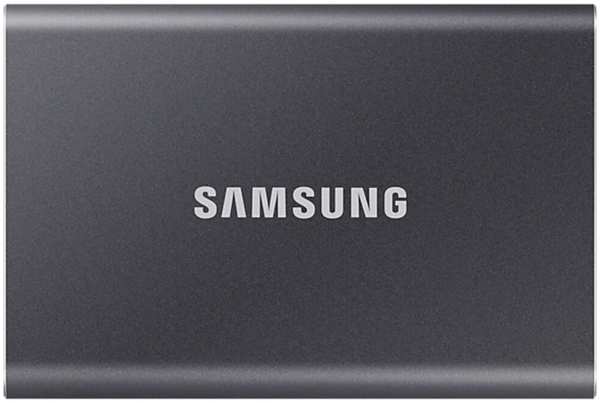 Внешний SSD-накопитель 2Tb Samsung T7 MU-PC2T0T/WW (SSD) USB 3.2 Type C Серый 11794326