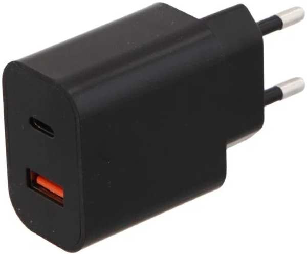 Сетевое зарядное устройство Red Line NQC-13 20W USB + Type-C черное 11796233
