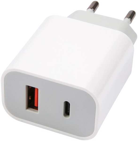 Сетевое зарядное устройство Red Line NQC-13 20W USB + Type-C белое 11796239