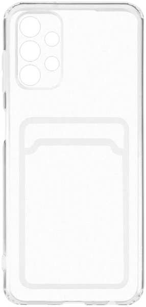 Чехол для Samsung Galaxy A52/A52S Zibelino Silicone Card Holder прозрачный 11796634