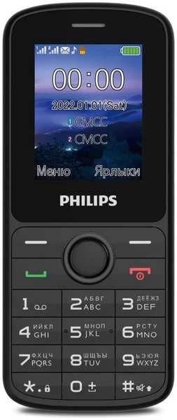 Мобильный телефон Philips Xenium E2101 Black 11797042