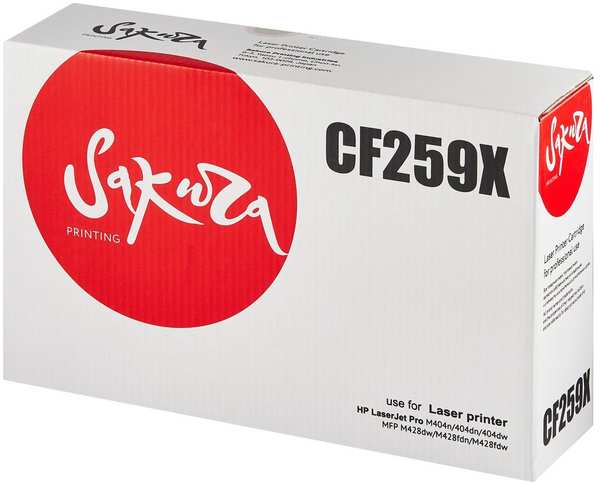 Картридж Sakura CF259X (59X) для HP LJ M304/M404/MFPM42 (10000стр) 11797475