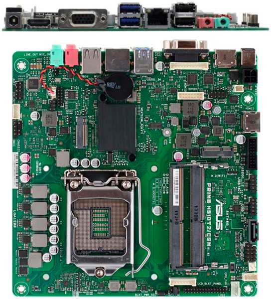 Материнская плата ASUS Prime H510T2/CSM-SI H510 Socket-1200 2xDDR4 SO-DIMM, 1xSATA3, 1xM.2, 2xUSB3.2, D-Sub, HDMI, Glan, Thin mini-ITX 11797814