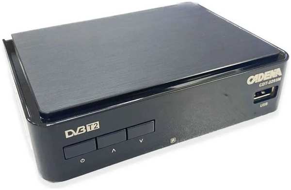 Ресивер Cadena CDT-2293M черный DVB-T2 11798532