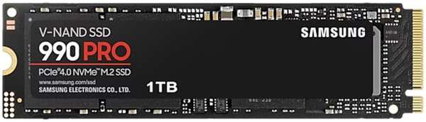 Внутренний SSD-накопитель 1000Gb Samsung 990 Pro (MZ-V9P1T0BW) M.2 2280 PCI-E 4.0 x4 11798973