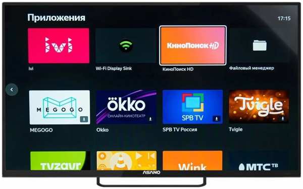 Телевизор 50″Asano 50LU8120T (4K UHD 3840x2160, Smart TV)