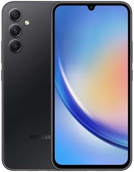 Смартфон Samsung Galaxy A34 SM-A346 6/128GB Black (EAC) 11799688