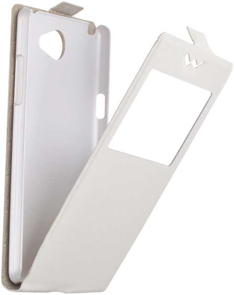 Чехол для LG Max X155 Flip-Slim AW skinBOX, белый 11804507