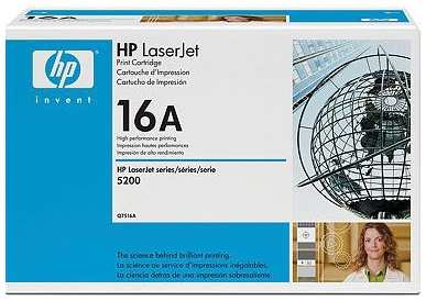 Картридж HP Q7516A для LJ 5200 (12000стр)